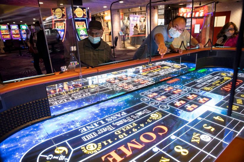 Harrah's introducerar först av sitt slag craps-spel på Strip