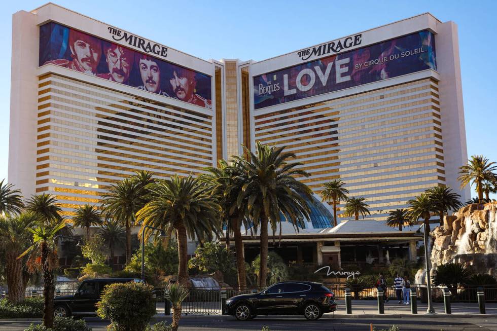 The Mirage in Las Vegas, måndagen den 21 december 2020. (Rachel Aston/Las Vegas Review-Journal) @rookie ...